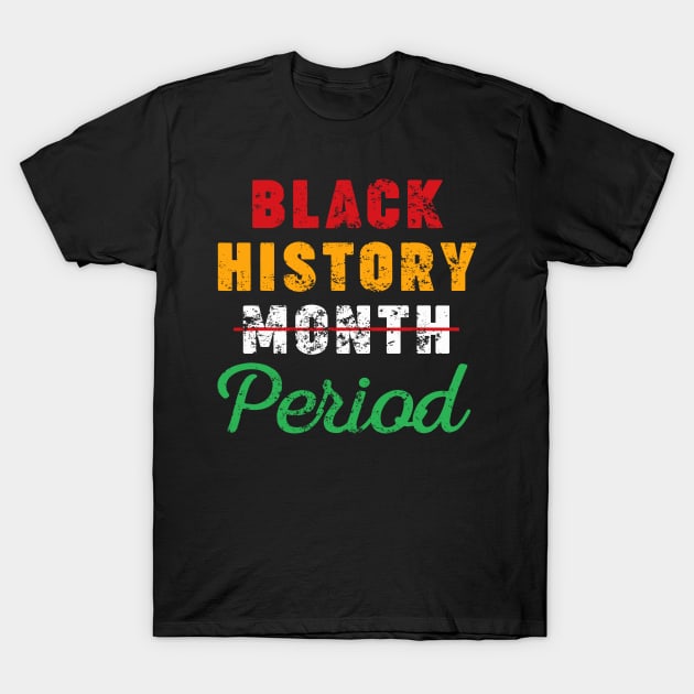 Black History Month Period African American T-Shirt by LEGO